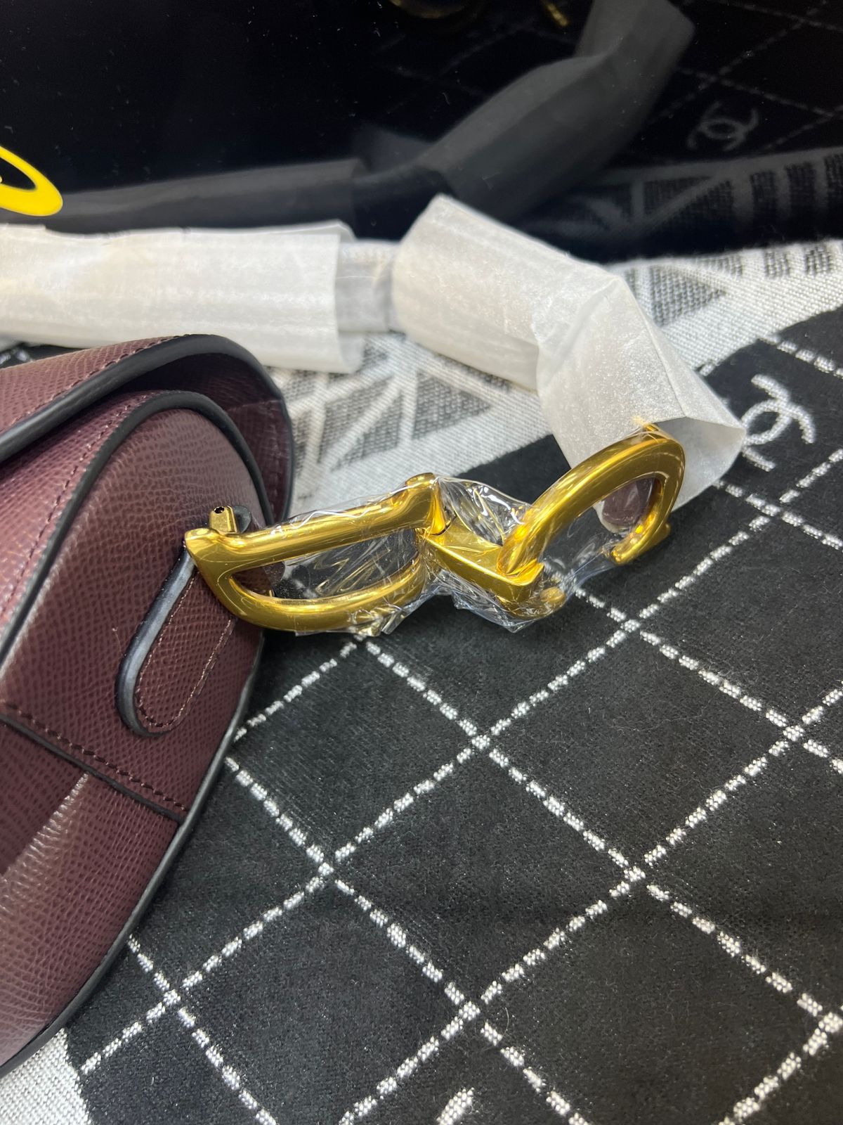 DIOR SADDLE VINHO
