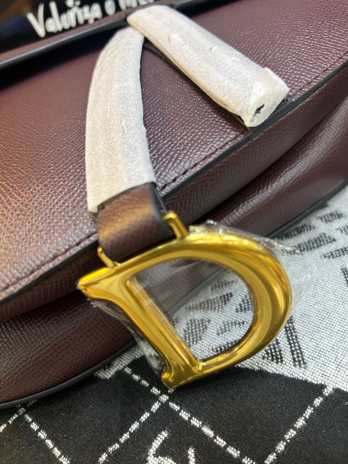DIOR SADDLE VINHO