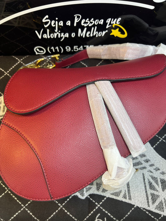 DIOR SADDLE RED