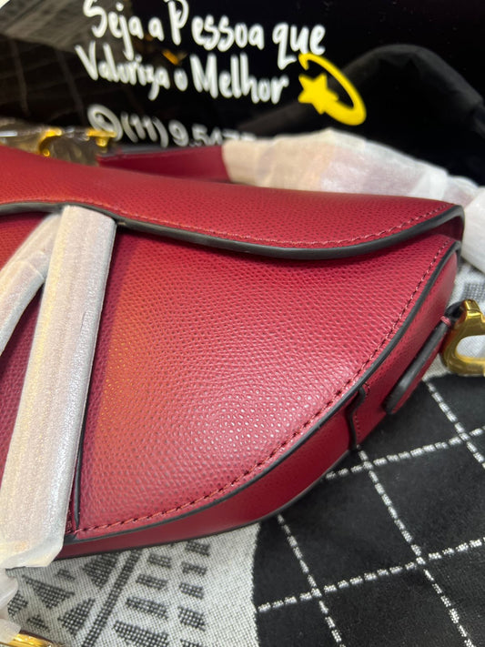 DIOR SADDLE RED