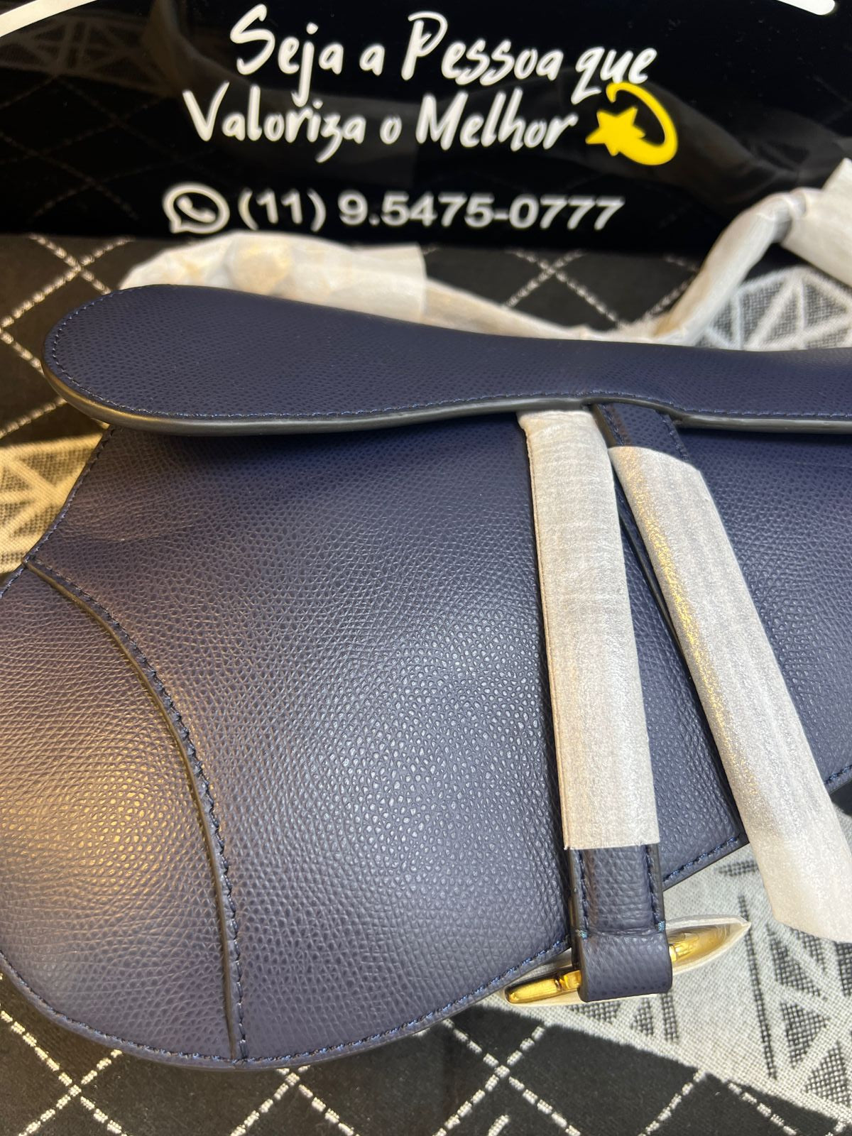 DIOR SADDLE AZUL