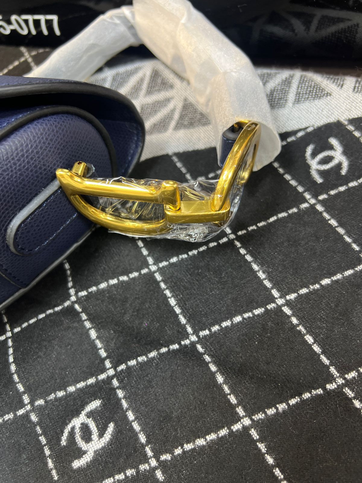 DIOR SADDLE AZUL